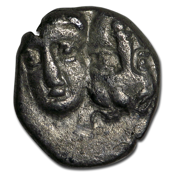 Moesia, Istrus Silver 1/4 Stater (4th century BC) VF Moesia, Istrus Silver 1/4 Stater (4th century BC) VF
